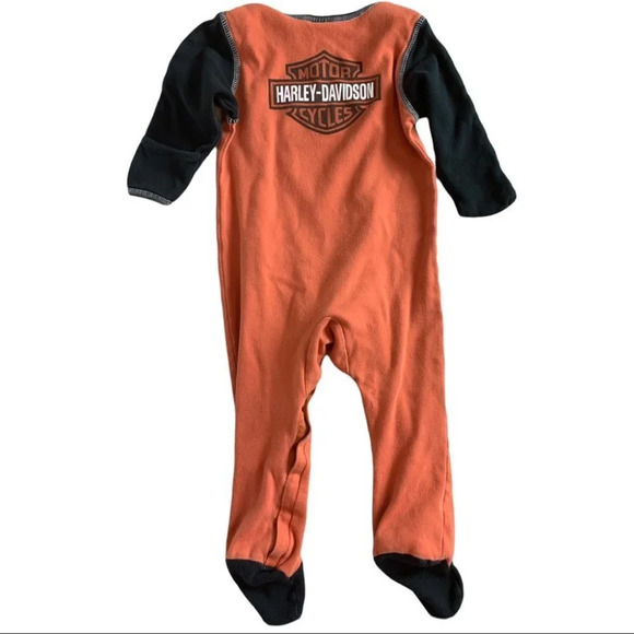 Harley Davidson Motorcycles  Toddler Onepiece Onesie *NO SIZE TAG - Picture 2 of 11